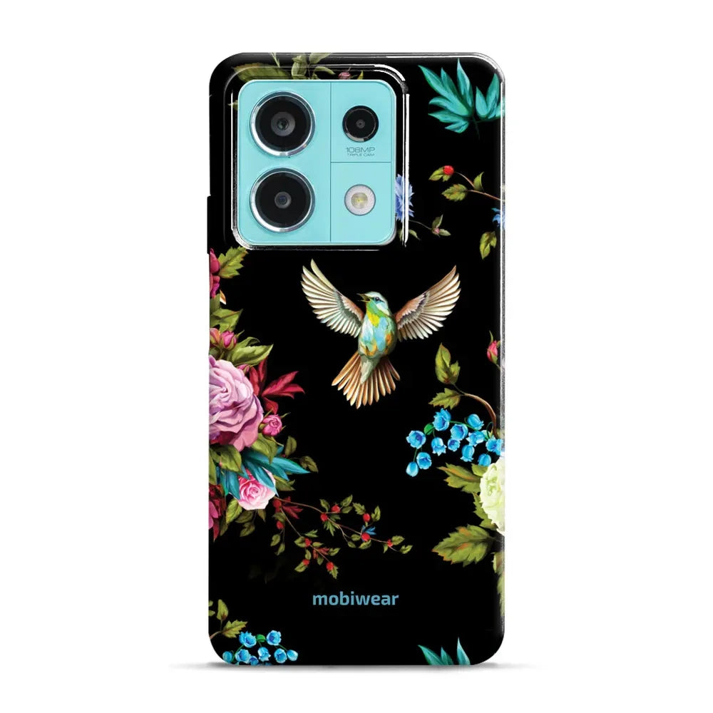 Handyhülle für Xiaomi Redmi Note 13 Pro 5G, Mobiwear Elite Pro, Nachtkolibri