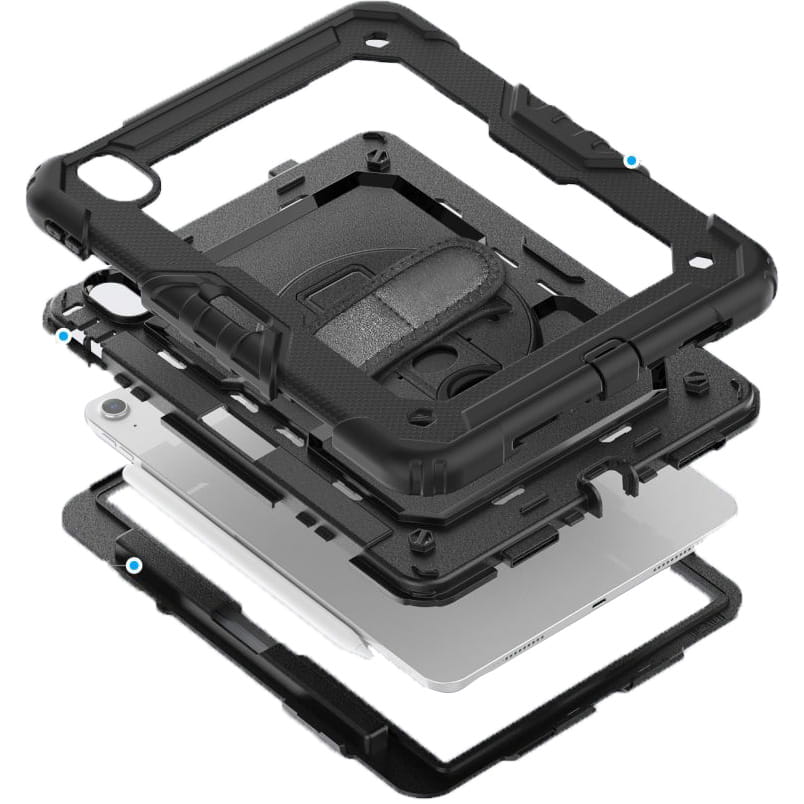 Schutzhülle für iPad Air 11" 7 / 6 gen. 2025 / 2024, Tech-Protect Solid360, Schwarz