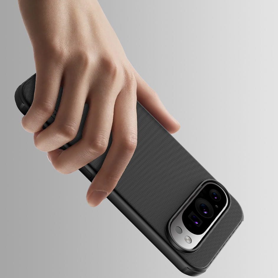 Handyhülle für Google Pixel 9 Pro XL, Nillkin Super Frosted Shield Pro, Schwarz