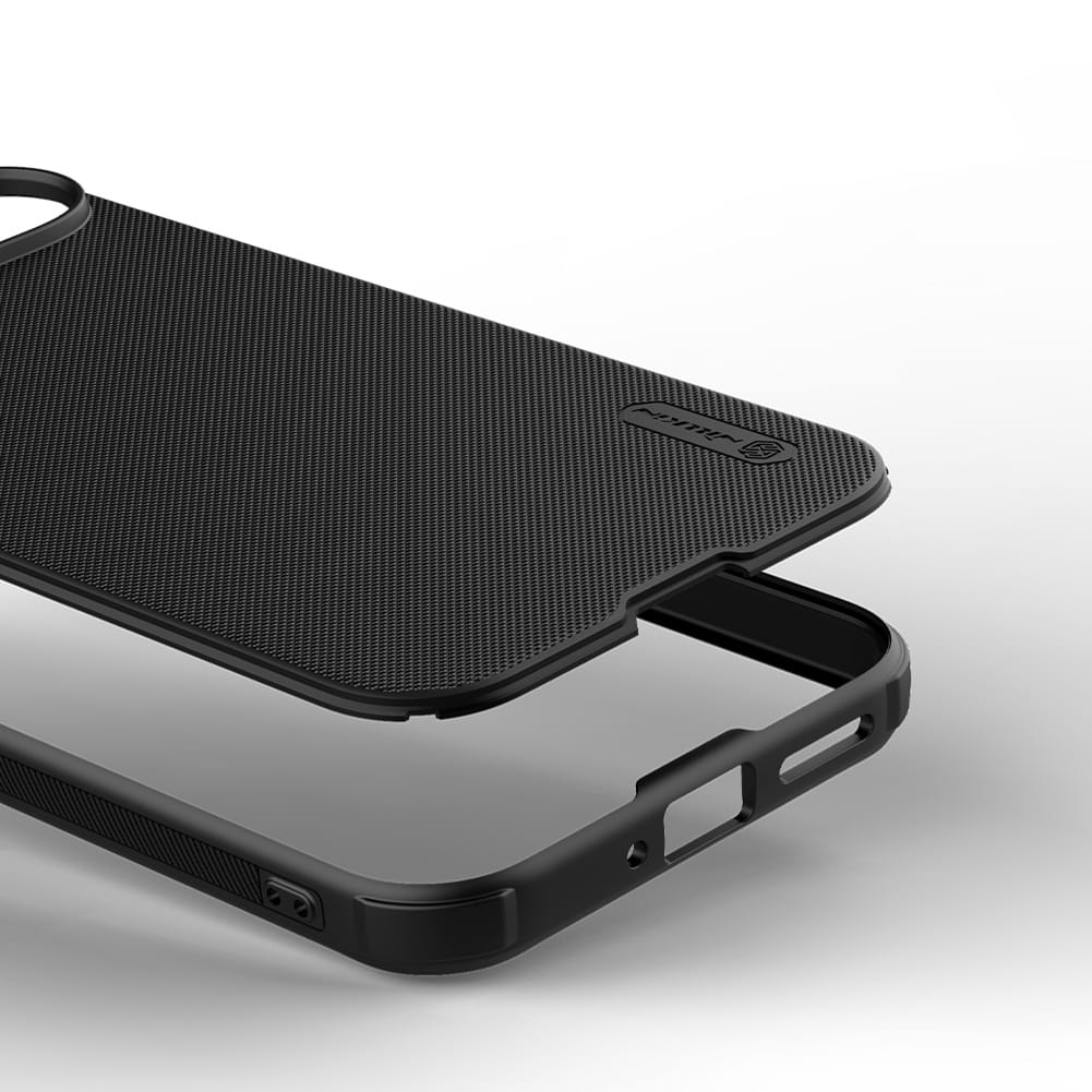 Handyhülle für Google Pixel 9 Pro XL, Nillkin Super Frosted Shield Pro, Schwarz