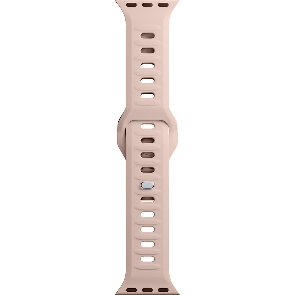 Armband für Apple Watch 38/40/41/42 mm, 3mk Silicone Watch Strap, Beige