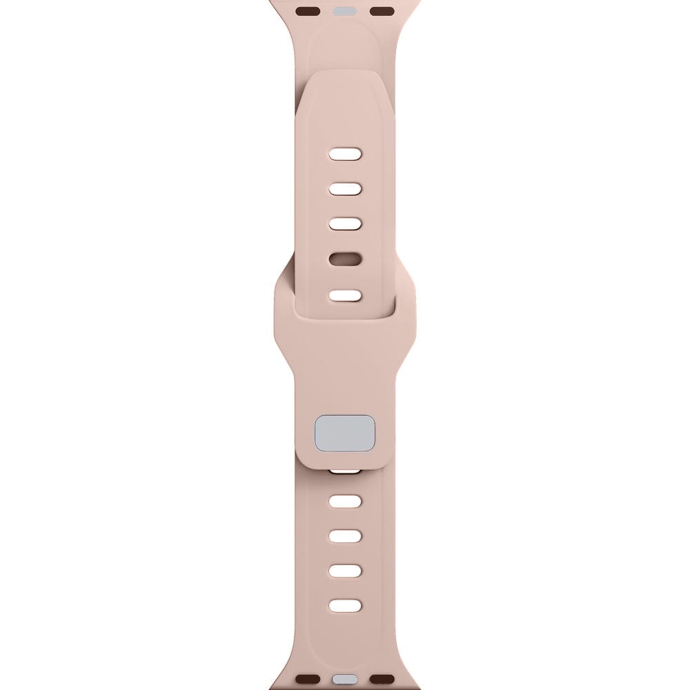 Armband für Apple Watch 38/40/41/42 mm, 3mk Silicone Watch Strap, Beige