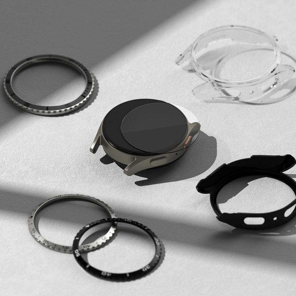 Gehärtetes Glas für Smartwatch Samsung Galaxy 4/5/6/7/FE 40mm, Ringke TG, 4 Stück