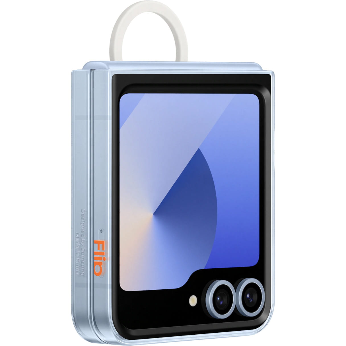Handyhülle für Galaxy Z Flip7 FE / Z Flip6, Samsung Clear Case, Transparent
