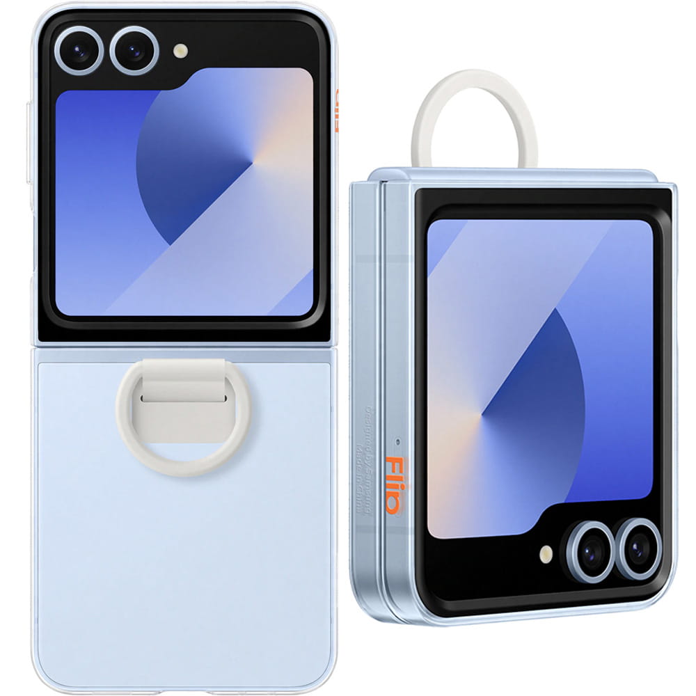 Handyhülle für Galaxy Z Flip7 FE / Z Flip6, Samsung Clear Case, Transparent