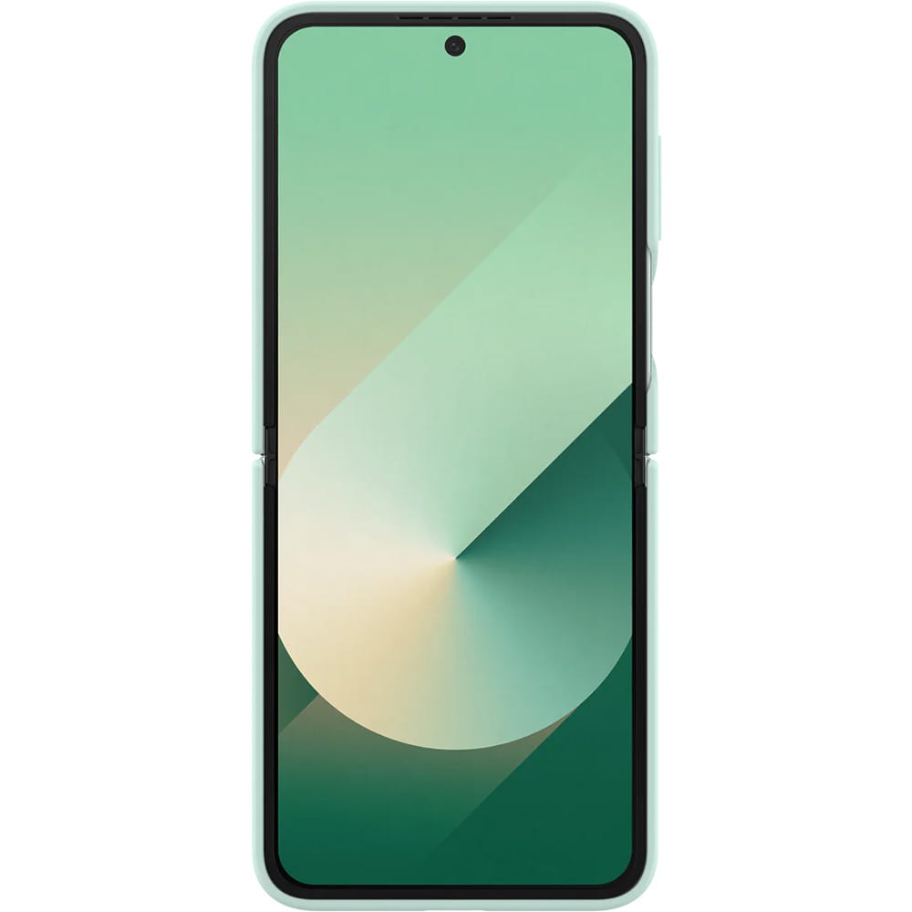 Handyhülle für Galaxy Z Flip7 FE / Z Flip6, Samsung Silicone Case Ring, Grün