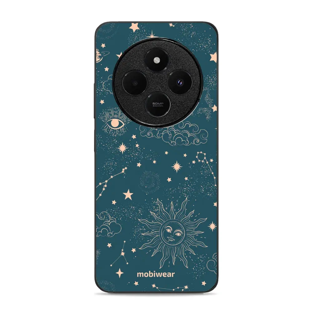 Handyhülle für Xiaomi POCO C75, Mobiwear Glossy Case, Astraler Staub