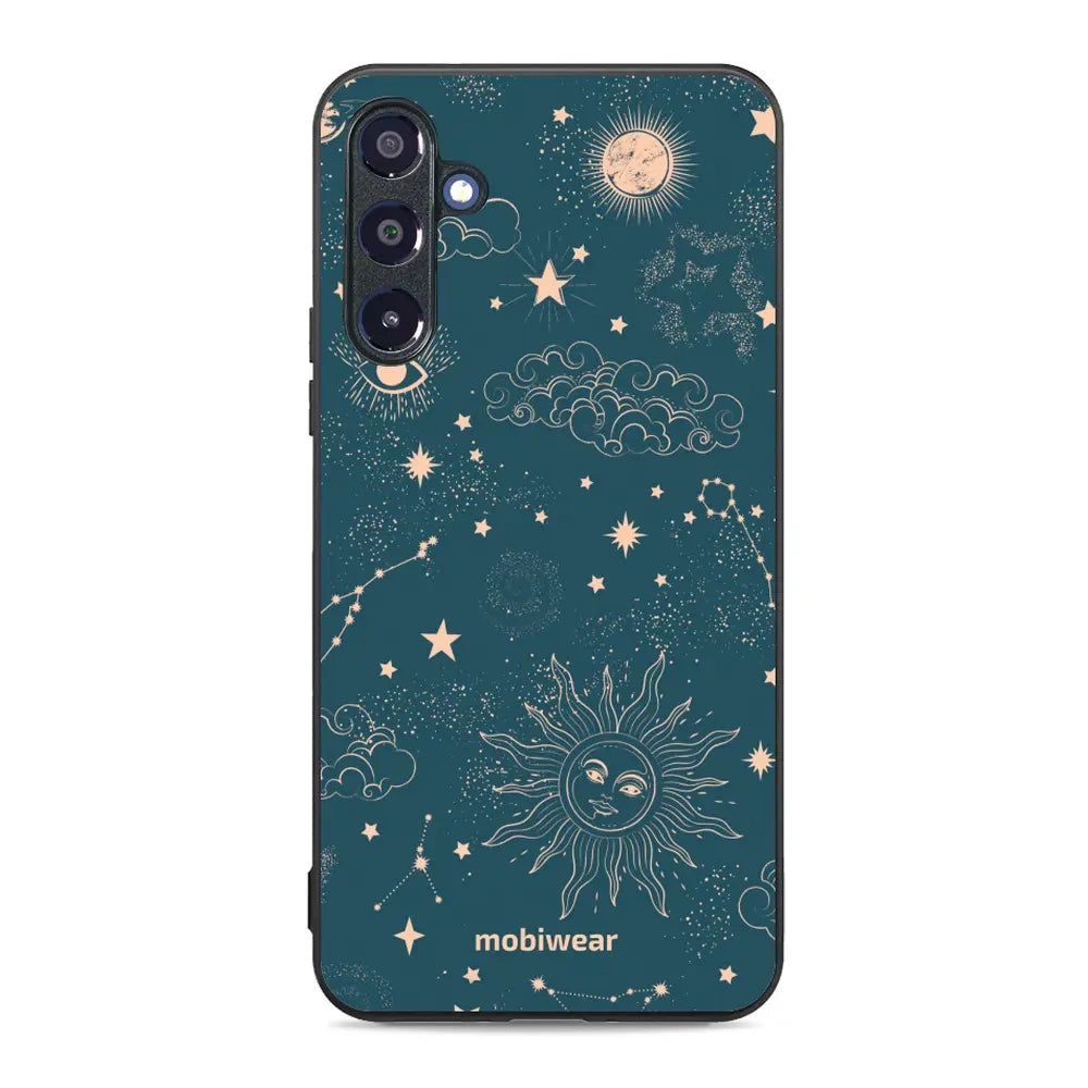 Handyhülle für Galaxy A16 5G, Mobiwear Glossy Case, Astraler Staub