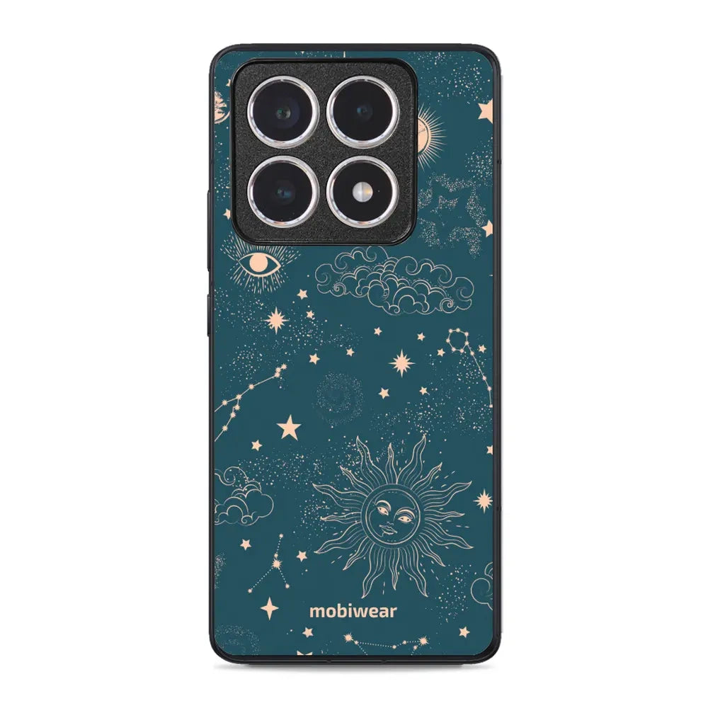 Handyhülle für Xiaomi 14T, Mobiwear Glossy Case, Astraler Staub