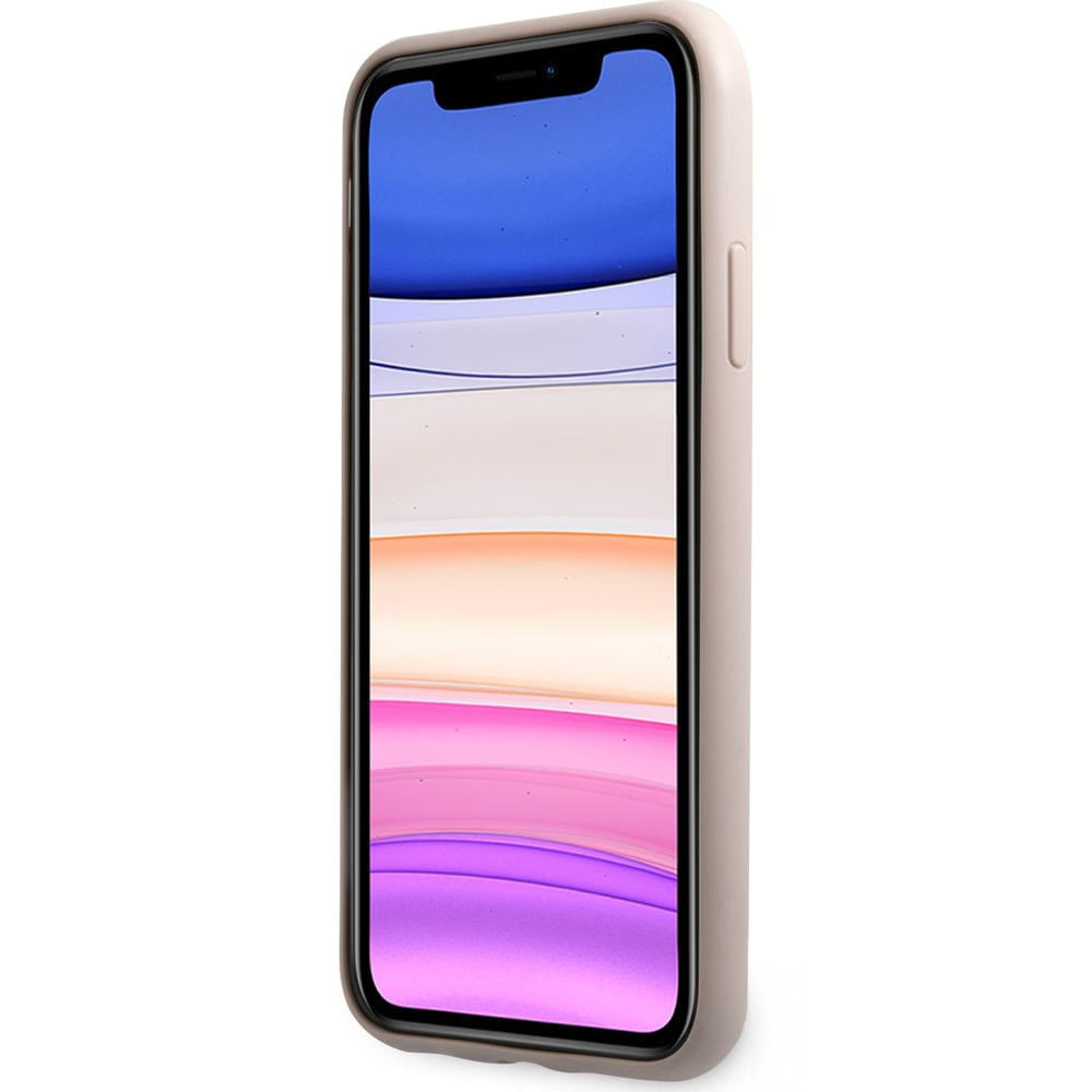 Schutzhülle Guess 4G Stripe Collection für iPhone 11 / XR, Rosa