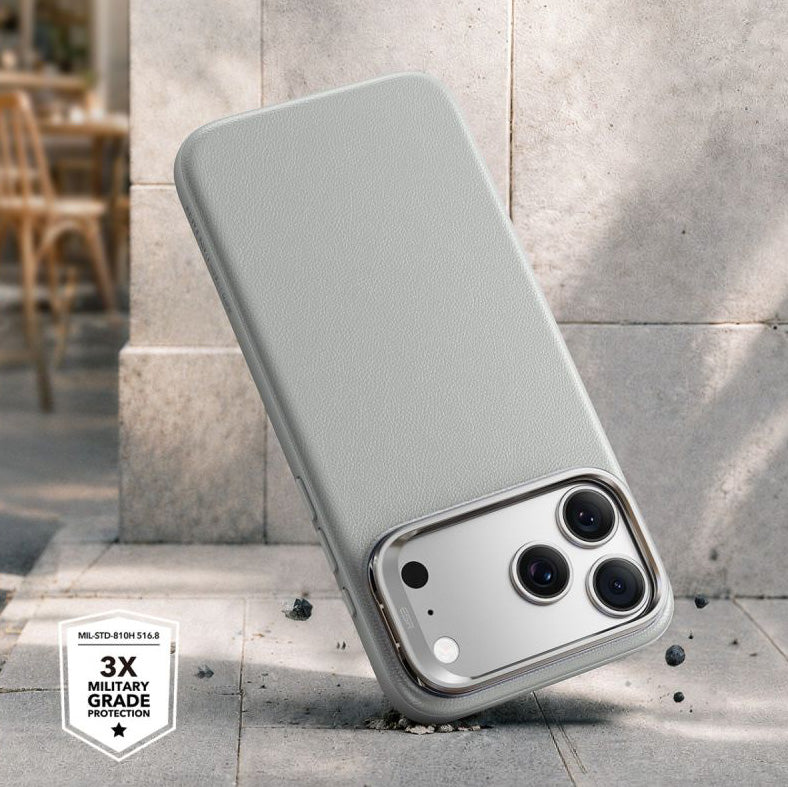 Handyhülle für iPhone 18 Pro / 17 Pro, ESR Atelier Kickstand mit MagSafe, Grau (3/9)
