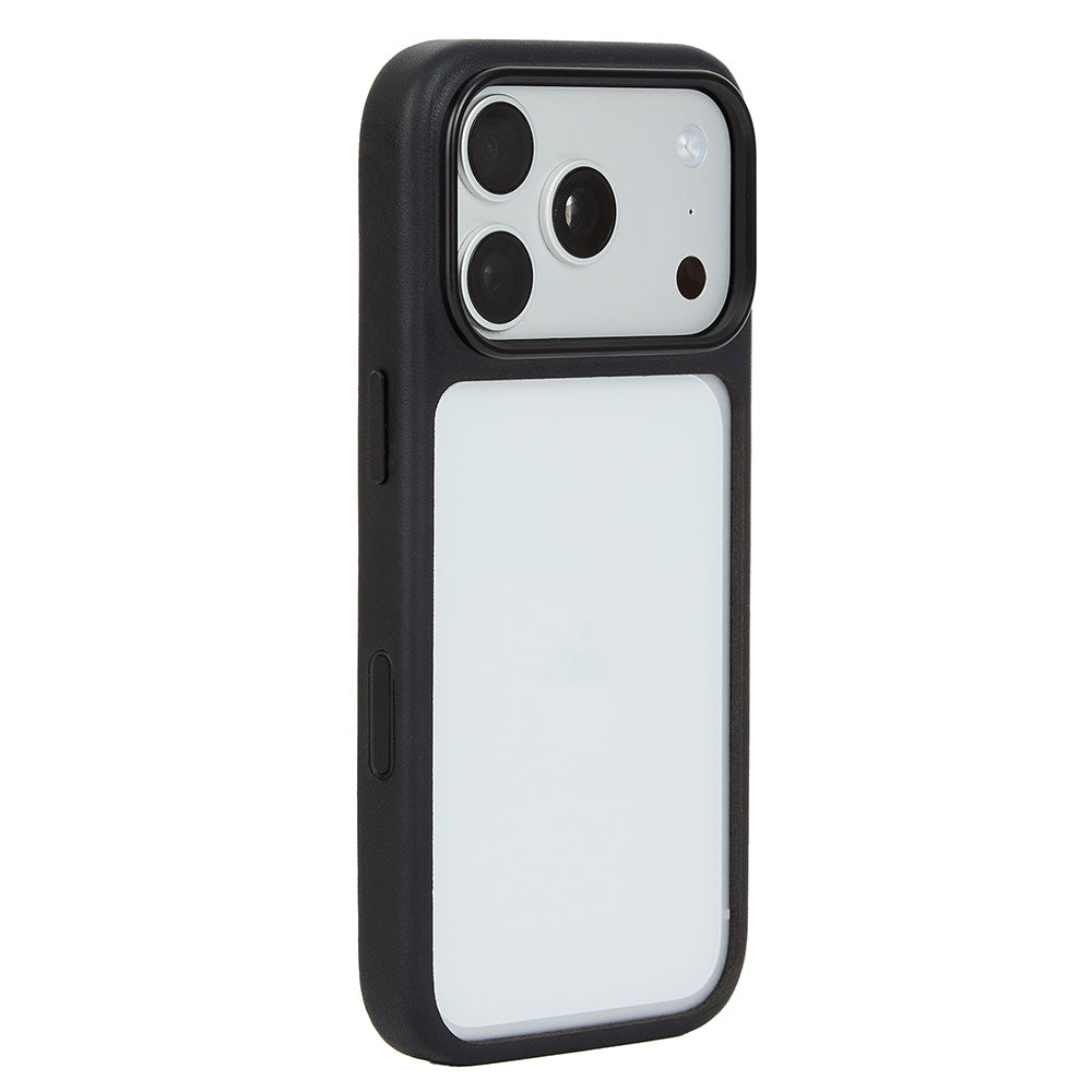 Lederhülle mit modularer Rückseite Troubadour Modular Leather Case für MagSafe für iPhone 18 Pro, Schwarz (4/9)