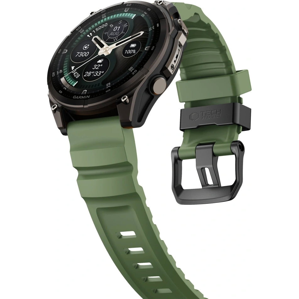 Armband für QuickFit 22 mm, Tech-Protect Motion, Grün (3/10)