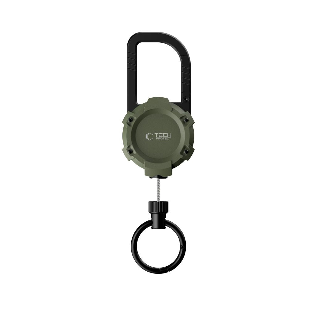 Anti-Diebstahl Handy Lanyard mit einziehbarem Seil, Tech-Protect ATH03 UrbanLoop, Grün (3/9)