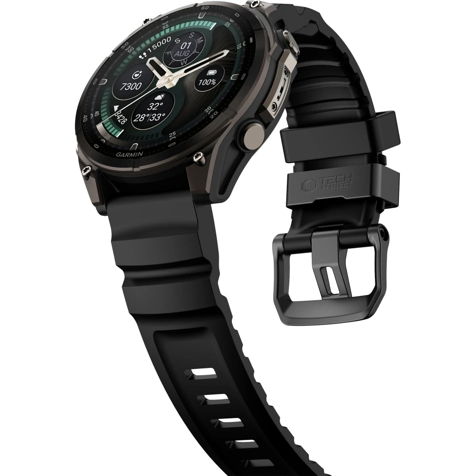 Armband für QuickFit 26 mm, Tech-Protect Motion, Schwarz (3/9)