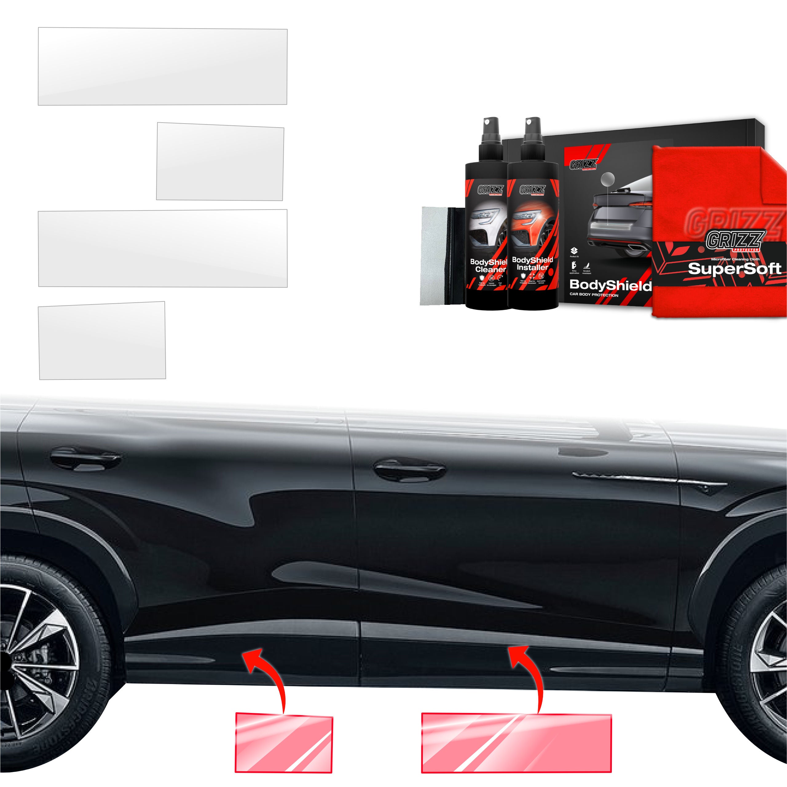 4in1 Schutzfolie Grizz Protector für Schweller - MG HS (2024-2026)