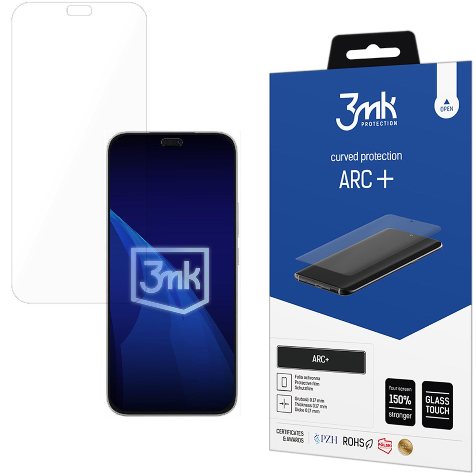 Schutzfolie für Honor 400 Lite, 3mk ARC+