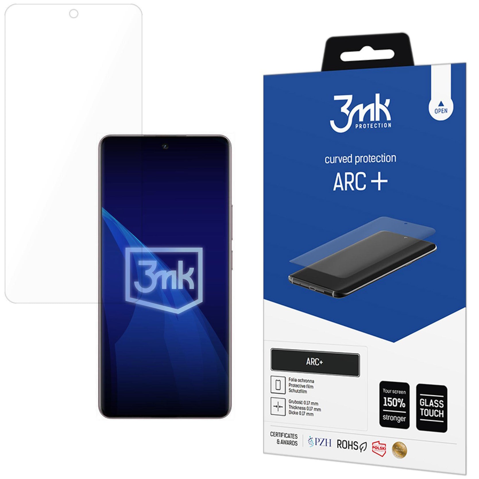 Schutzfolie für Realme 16 Pro Plus, 3mk ARC+