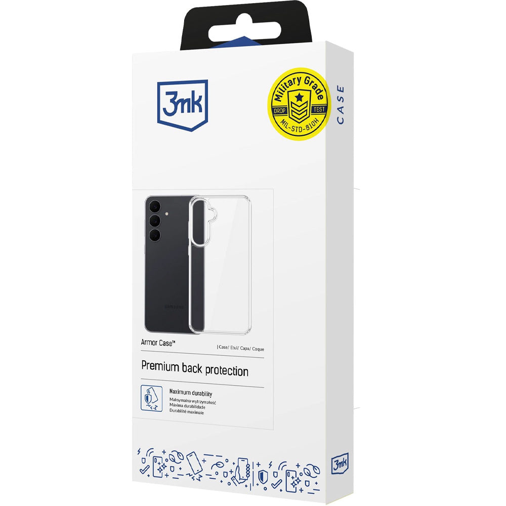 Handyhülle für Galaxy S26 FE, 3mk Armor Case, Transparent (8/8)