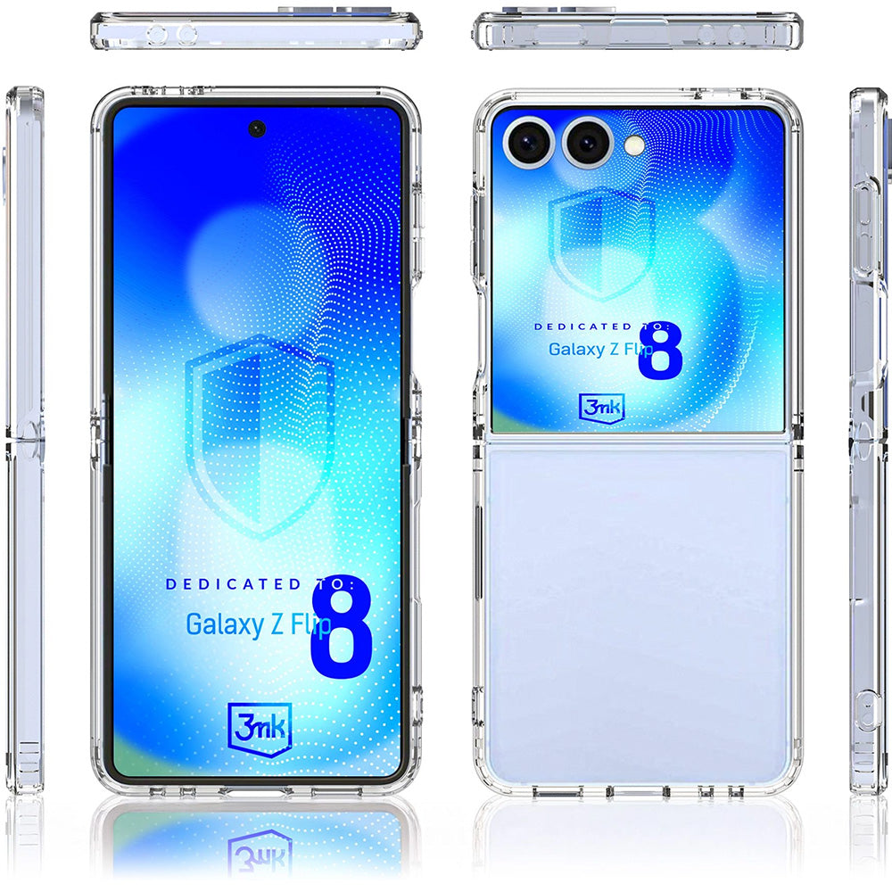 Handyhülle für Galaxy Z Flip8, 3mk Armor Case, Transparent