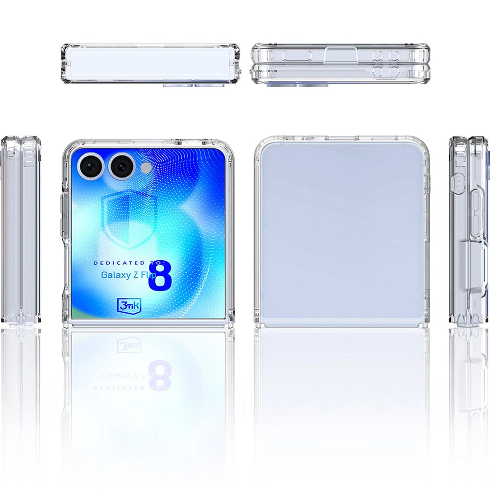 Handyhülle für Galaxy Z Flip8, 3mk Armor Case, Transparent
