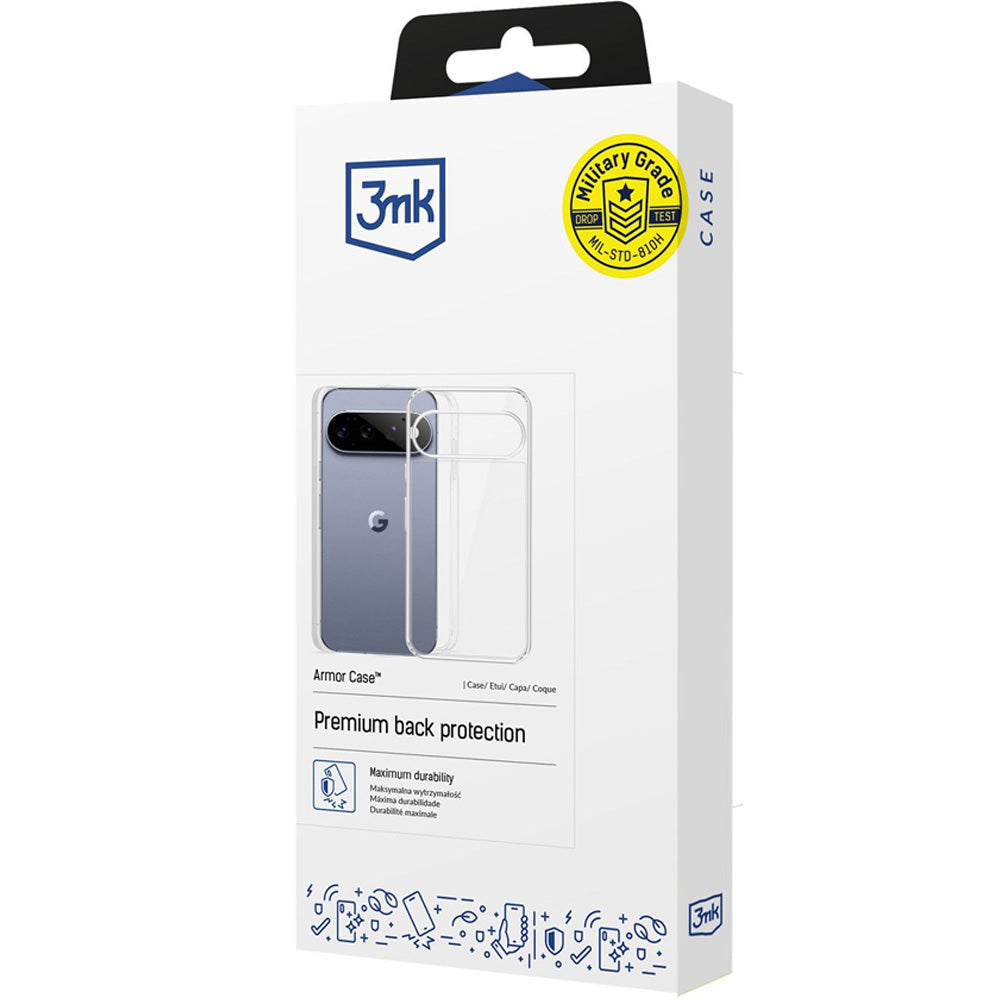 Handyhülle für Google Pixel 11 Pro XL, 3mk Armor Case, Transparent