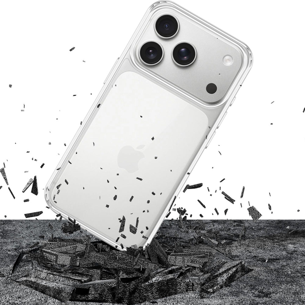 Handyhülle für iPhone 18 Pro / 17 Pro, 3mk Armor Case, Transparent (5/5)