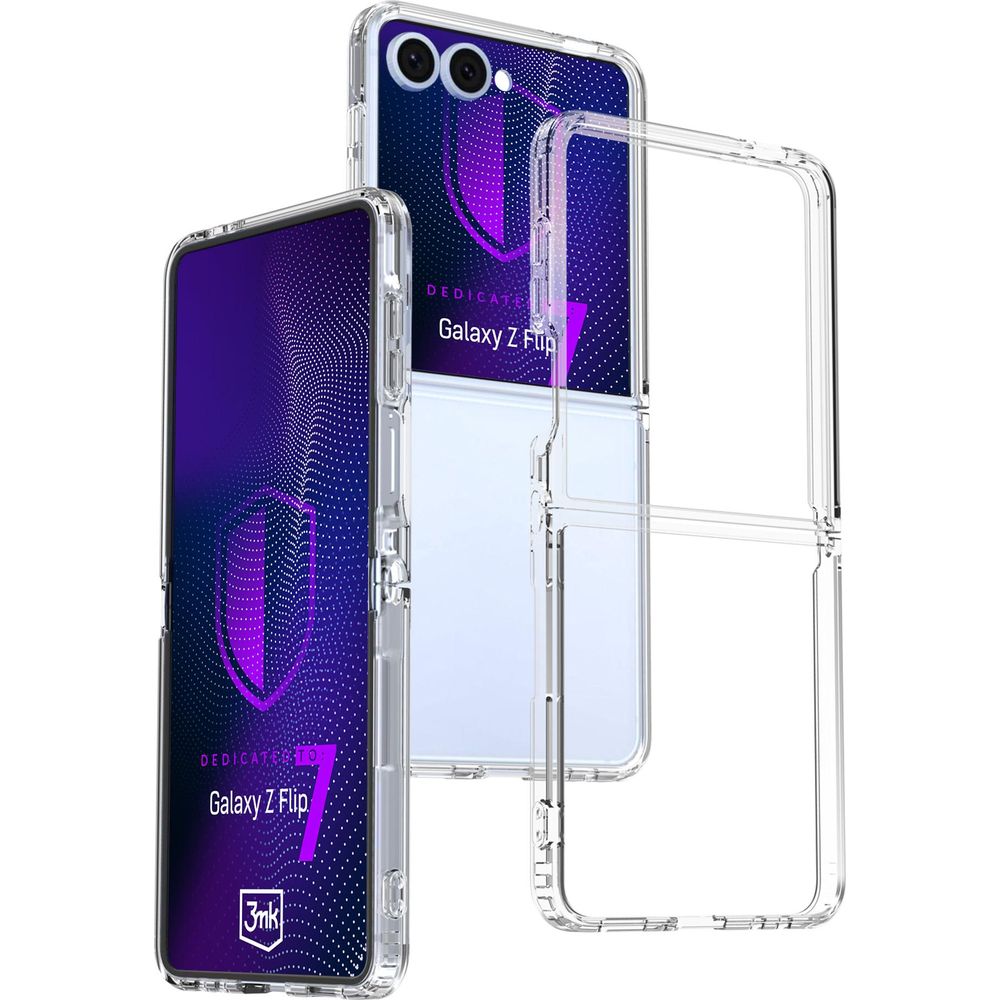 Handyhülle für Galaxy Z Flip7, 3mk Armor Case, Transparent