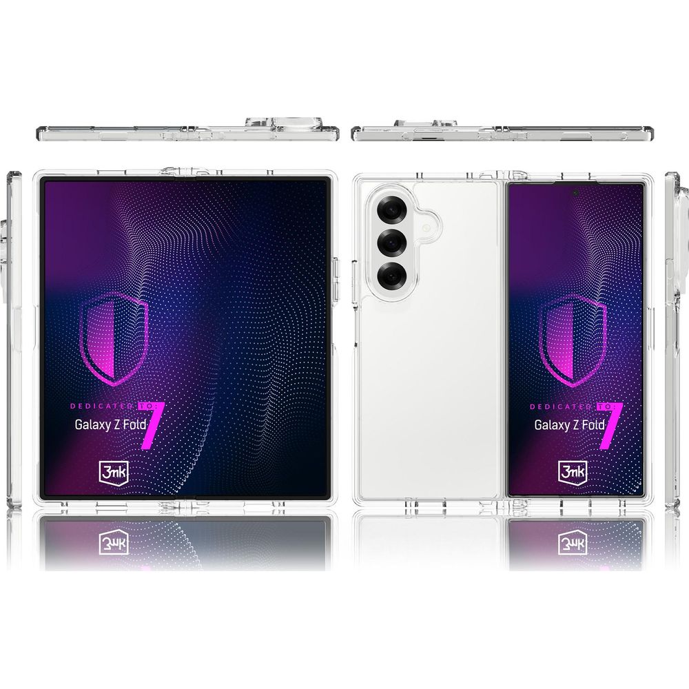 Handyhülle für Galaxy Z Fold7, 3mk Armor Case, Transparent