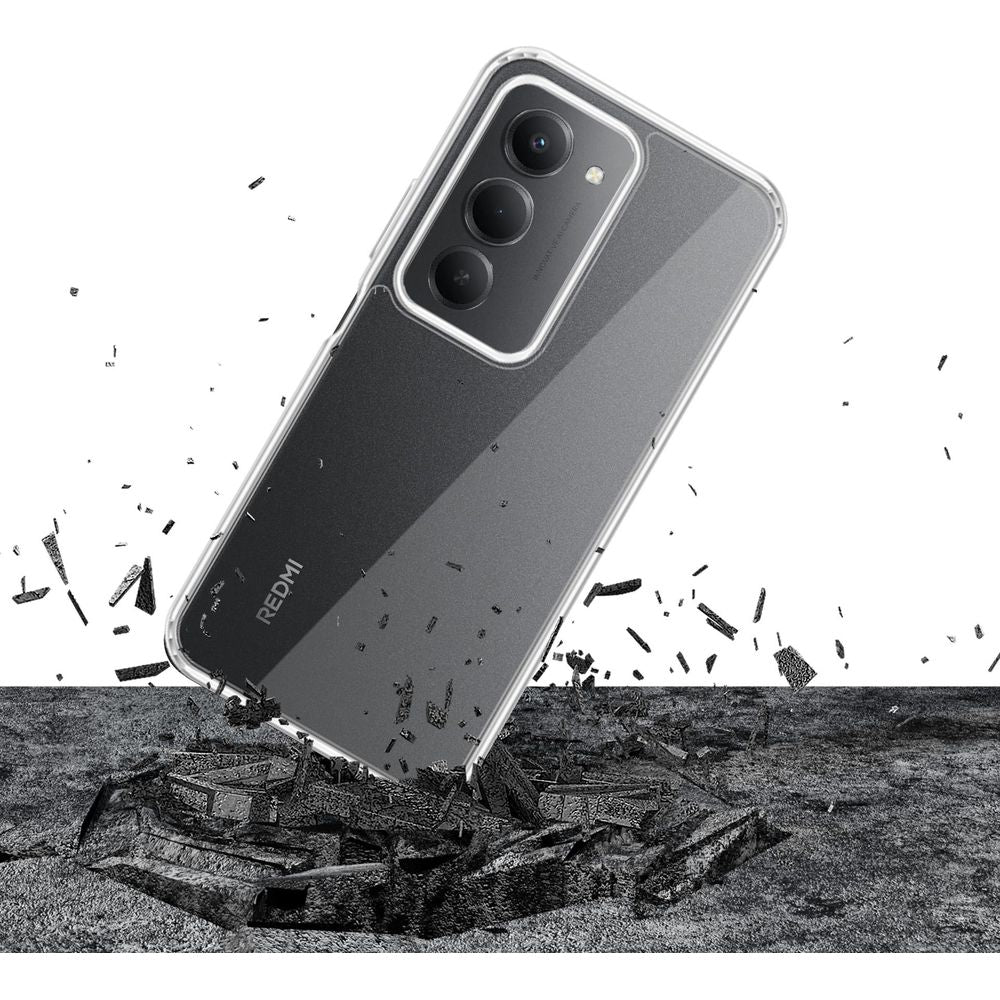 Handyhülle für Xiaomi Redmi 15 5G / 4G, 3mk Armor Case, Transparent