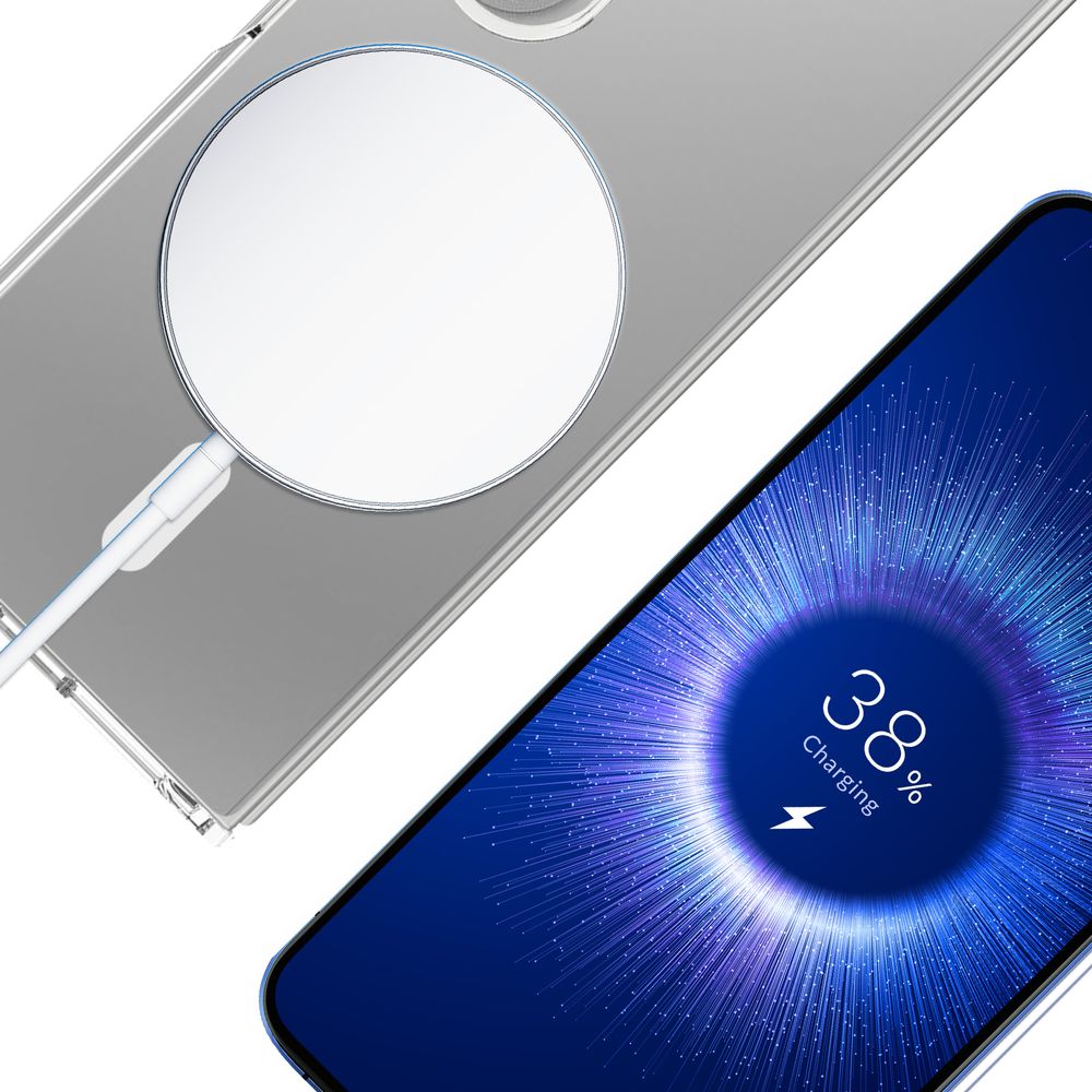 Handyhülle für Galaxy Z Fold7, 3mk Armor MagCase mit MagSafe, Transparent