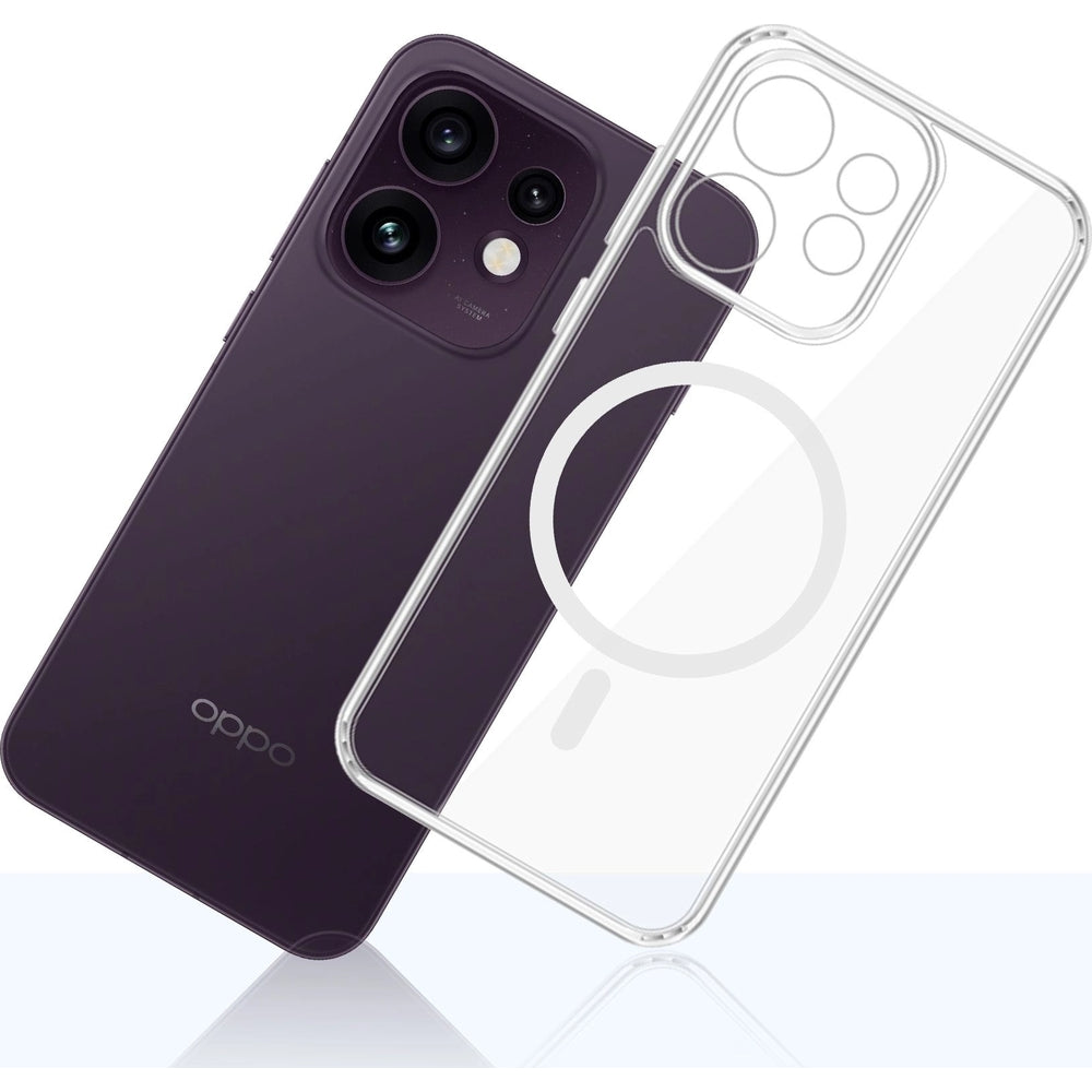 cfür Oppo Reno16 F / Reno16 FS 5G, 3mk Armor MagCase mit MagSafe, Transparent