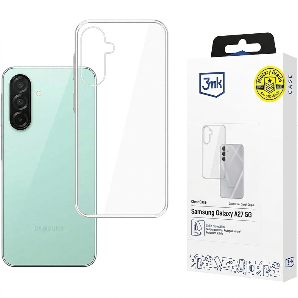 Handyhülle für Galaxy A27 5G, 3mk Clear Case, Transparent