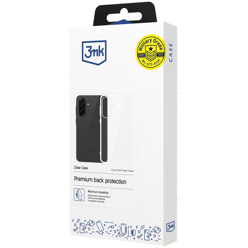 Handyhülle für Galaxy A37 5G, 3mk Clear Case, Transparent