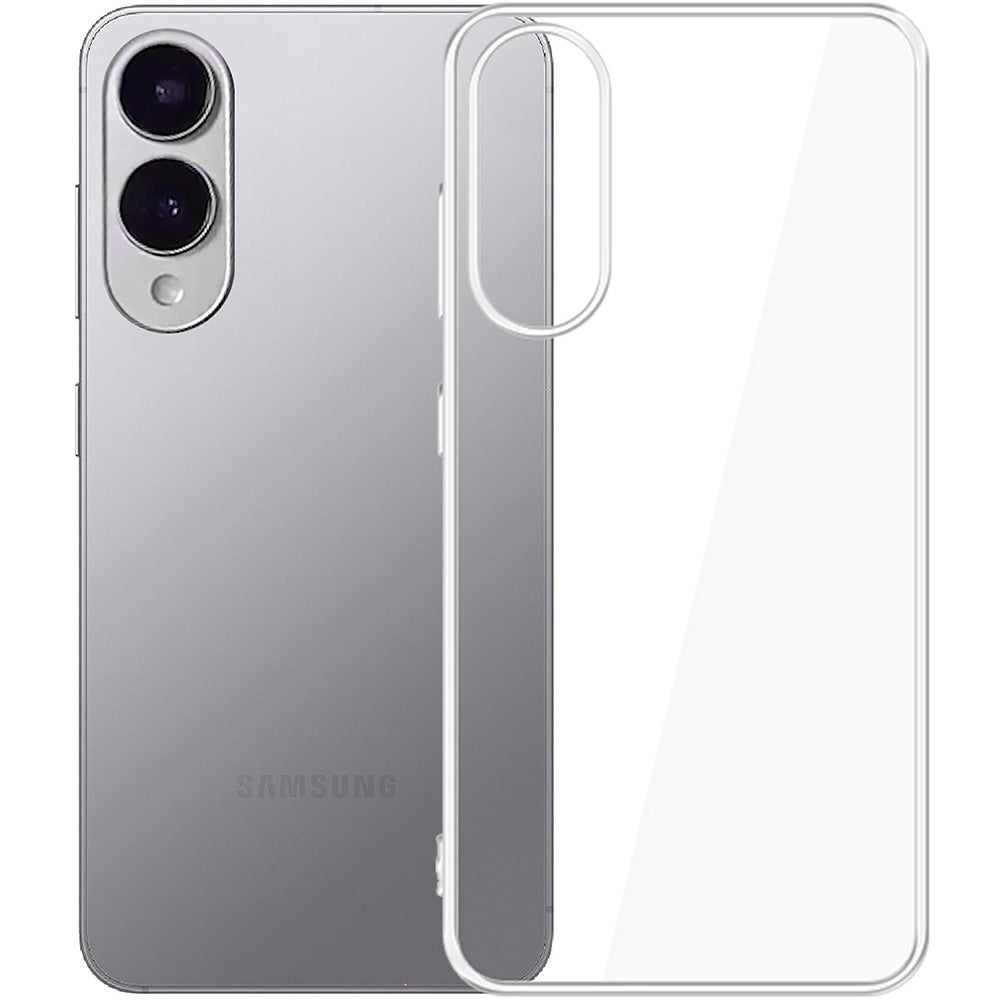 Handyhülle für Galaxy S25 Edge, 3mk Clear Case, Transparent