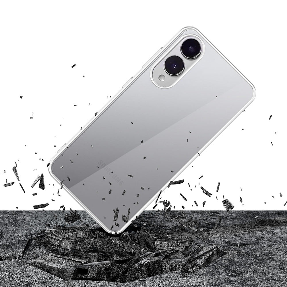 Handyhülle für Galaxy S25 Edge, 3mk Clear Case, Transparent