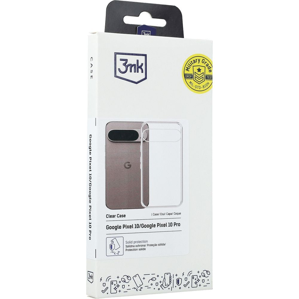 Handyhülle für Google Pixel 10 Pro / Pixel 10, 3mk Clear Case, Transparent