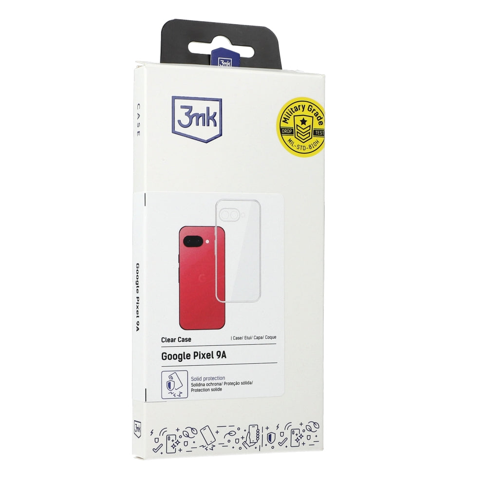 Handyhülle für Google Pixel 9A, 3mk Clear Case, Transparent