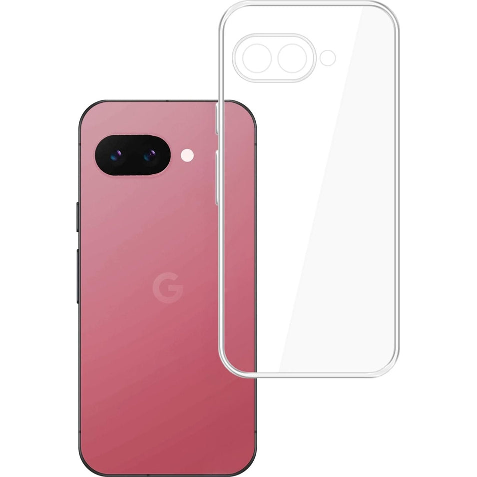 Handyhülle für Google Pixel 9A, 3mk Clear Case, Transparent