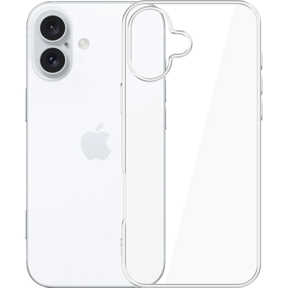 Handyhülle für iPhone 16, 3mk Clear Case, Transparent