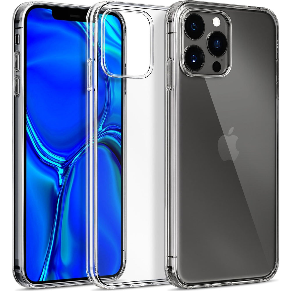Handyhülle für iPhone 16 Pro, 3mk Clear Case, Transparent