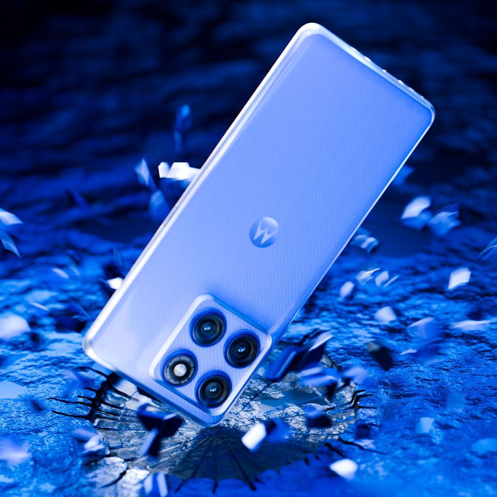 Handyhülle für Motorola Edge 60 Pro, 3mk Clear Case, Transparent