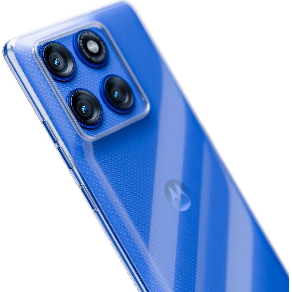 Handyhülle für Motorola Edge 60 Pro, 3mk Clear Case, Transparent