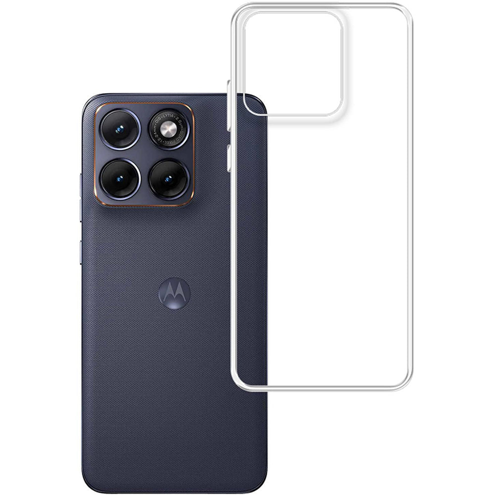 Handyhülle für Motorola Edge 70 Fusion, 3mk Clear Case, Transparent
