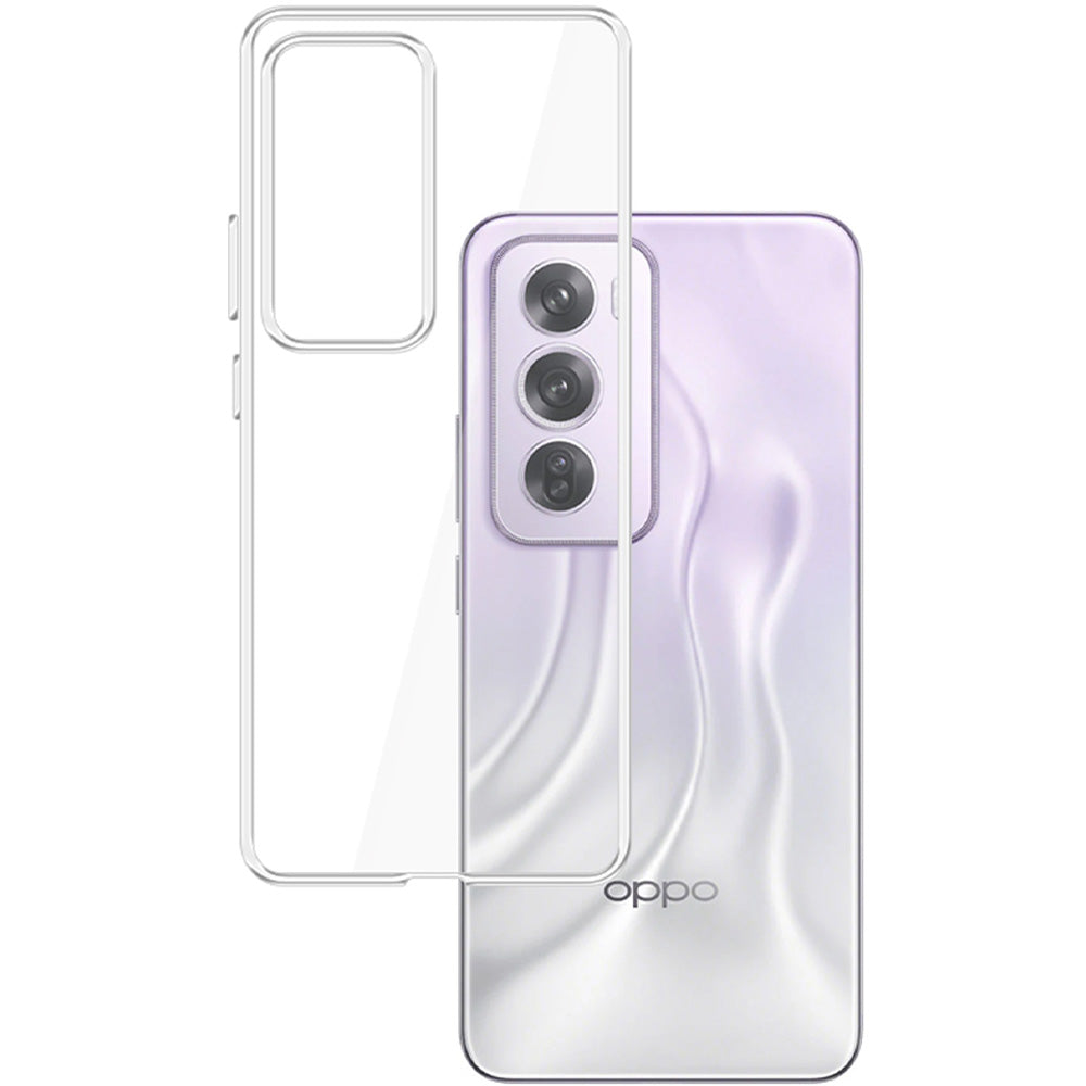 Handyhülle für Oppo Reno 12, 3mk Clear Case, Transparent