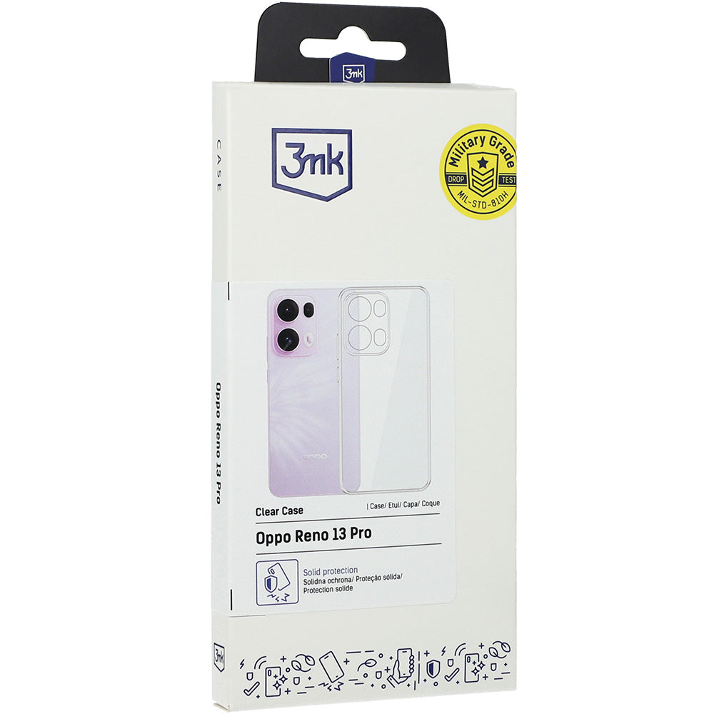 Handyhülle für Oppo Reno 13 Pro, 3mk Clear Case, Transparent