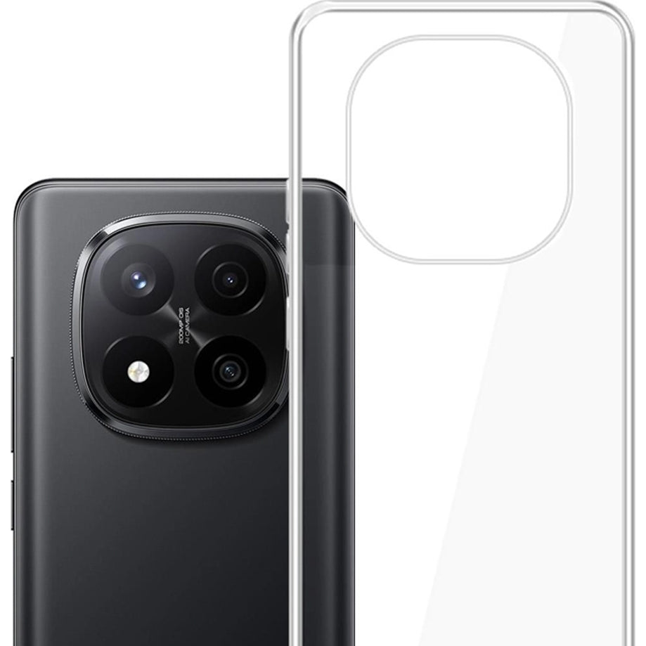 Handyhülle für Xiaomi Redmi Note 15 5G/4G, 3mk Clear Case, Transparent