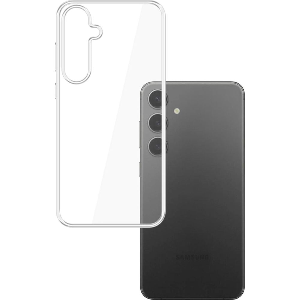 Handyhülle für Samsung Galaxy S25, 3mk Clear Case, Transparent