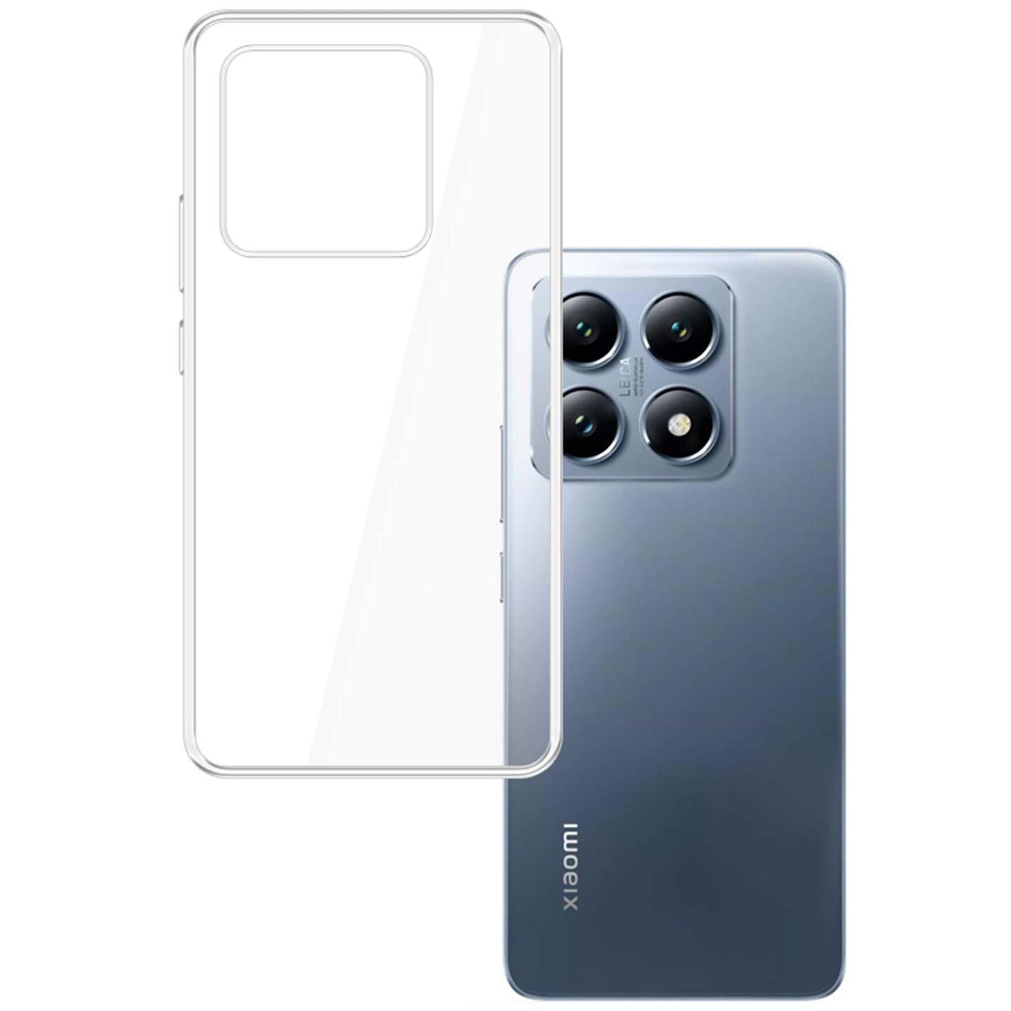 Handyhülle für Xiaomi 14T, 3mk Clear Case, Transparent