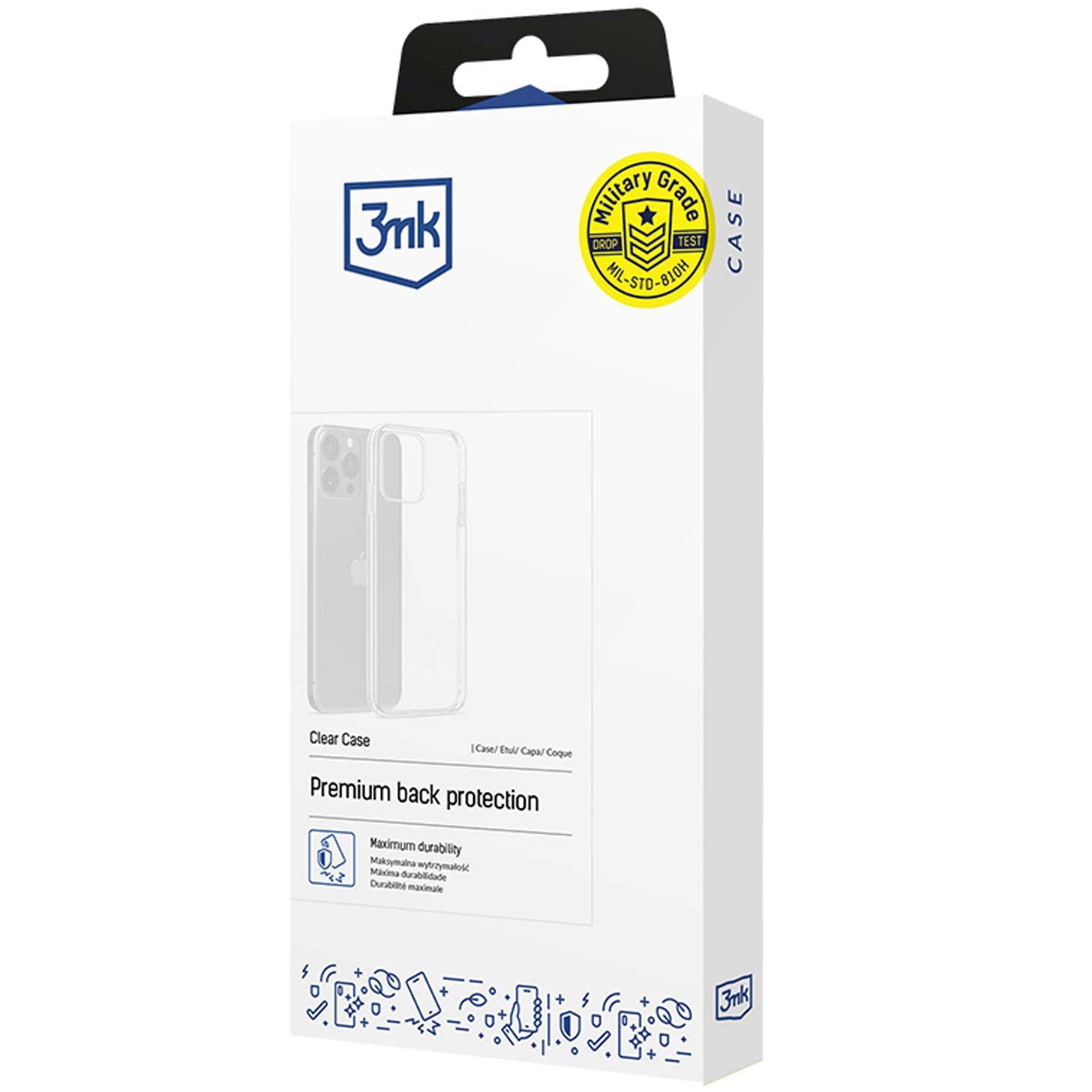 Handyhülle für Xiaomi 14T, 3mk Clear Case, Transparent